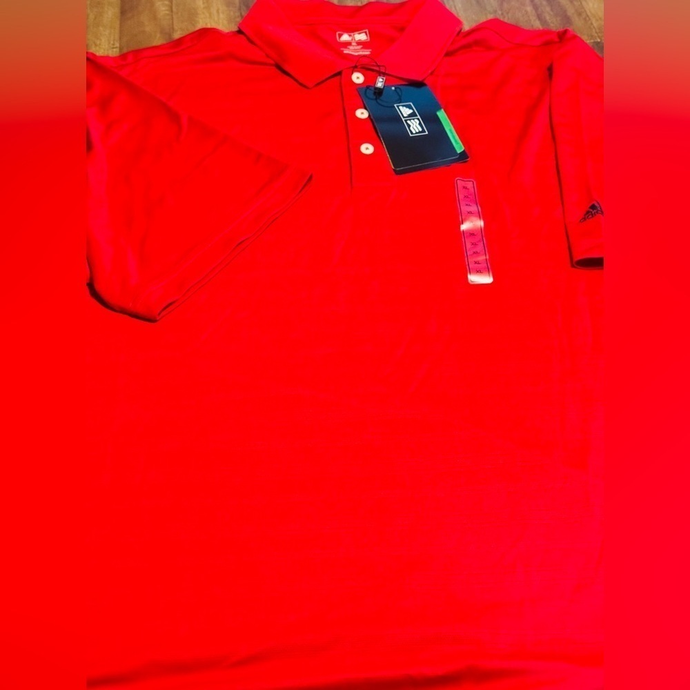 Adidas Men’s golf shirt brand new with tags XL moisture wicking